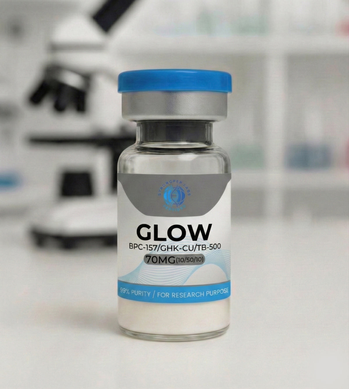 BPC-157, TB-500, GHK-CU (70MG GLOW BLEND)